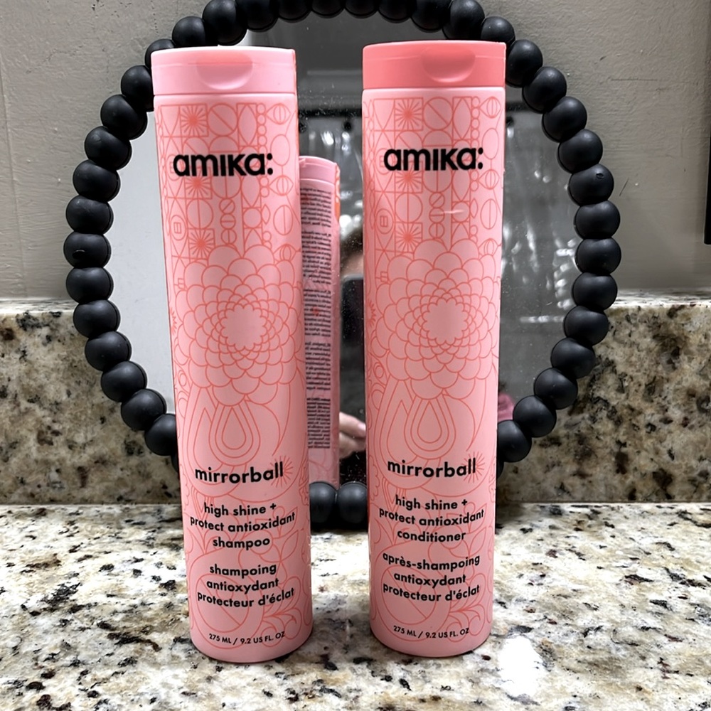 Amika Mirrorball Shampoo & Conditioner, Never Opened & NWT